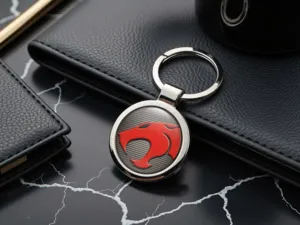 Leather Keychain Max Design Steel Unique